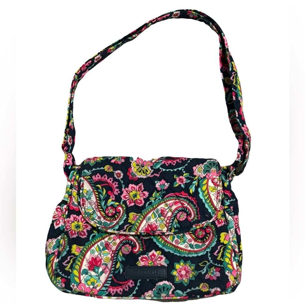 Vera Bradley Pasley Print shoulder bag EUC